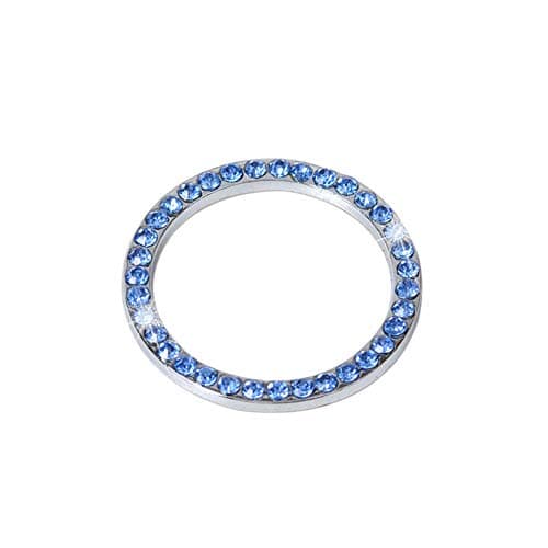 OHDREAM Cars One-Key Engine Start Stop Ignition Push Button Cover Decorative Rhinestone Crystal Ring