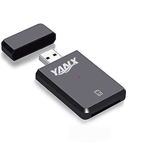 UHS-II SD Card Reader, YANX High Speed USB 3.0 Memory Card Reader/Writer for SD, SDXC, SDHC UHS-II Card/ 4K x 2K DLSR Digital Camera Accessory (Read >200MB/s)