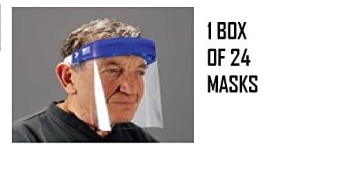 Full Face Shield Qty: 24 per Box