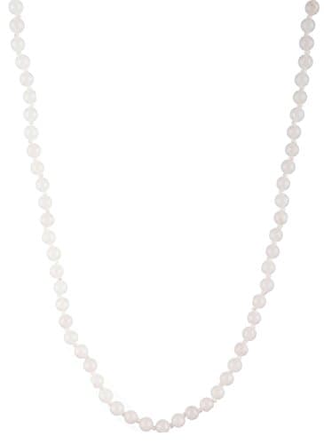 Moksha Agate Hakik Mala (30 Cm, White)