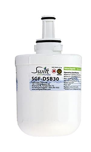 Swift Green - SGF-DSB-30 Refrigerator Filter - 2 Pack (Samsung DA29-00003B Compatible)