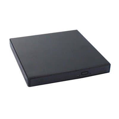 USB Slim External Rewriteable CD and DVD +/- RW Drive, Read/write DVD Burner