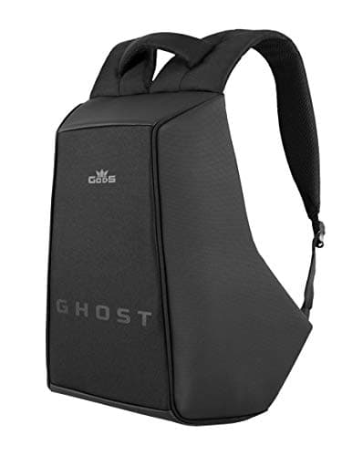 GODS Polyester 22 Ltr Black & Grey Laptop Backpack