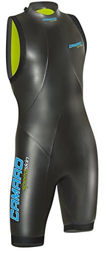 Camaro Speed Skin Shorty Junior Wetsuits, Black, Medium