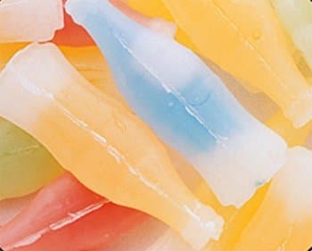 Syrup Filled Wax Bottles: 18LB Case