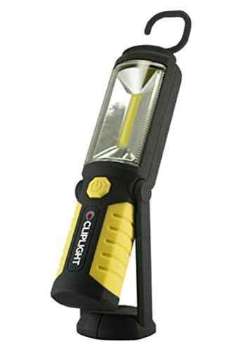 Cliplight 111114 Pivoting Work Light with Strip Array Led Technology, 5 Led Top Flashlight