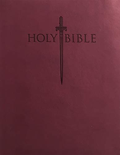 King James Version Easy Read Sword Value Thinline Bible Personal Size Burgundy Ultrasoft: King James Version Easy Read Sword, Burgundy, Thinline