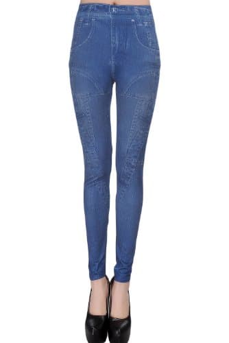 Women's Unconventional Stylish Pull up Denim Leggings