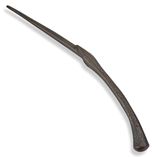 Themepark Essentials Harry Potter Bellatrix Lestrange Iron-Core Premium Exact Replica Cosplay Wand With Gift Box