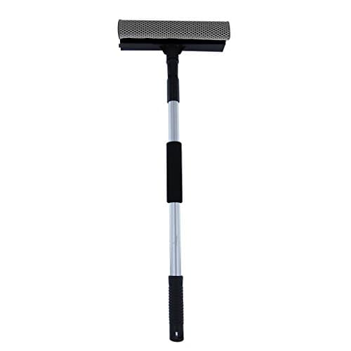 Extension Window Cleaner- Auto Squeegee w/ Telescoping Handle Long Reach Rv Truck Car Suv Windshield