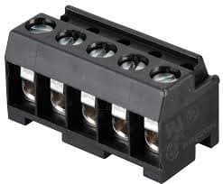 31007105 5 Position Header-Pluggable Terminal Block 5mm Spacing (5 pieces)