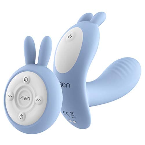 TIANYA 7 Modes Wearable Heating Wireless Remote Control Rabbit Vibrating USB Charge Silicone Toy