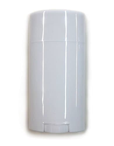 Eclectic Supply (25) DMtse Deodorant Containers, New & Empty; Pack of 25 (White)