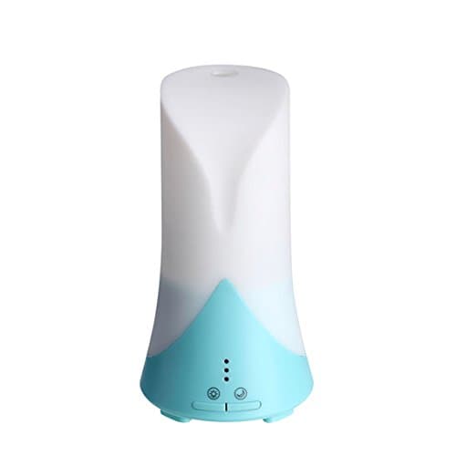 USB Powered Essential Oil Diffuser, Aroma Mist Diffuser and Humidifier with Adjustable Mist Mode, Portable Ultrasonic Diffuser for Aromatherapy with Color LED Lights, 30-Min, 1-Hr and 2-Hr Modes