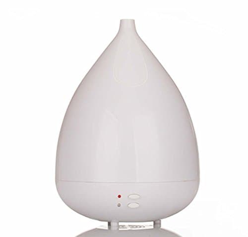 Camile Aromatherapy Diffuser Humidifier Cool Mist Air Humidifier 300 ml Wood Grain Ultrasonic Air Fragrance Diffuser, Superior Quality Exported to Japan,For Spa,Bedroom,Office,Babyroom,White