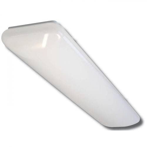 5 Pack 4' Foot LED Cloud Ceiling Fixture Luminaire Surface Mount 40 Watts (5000 Kelvin)