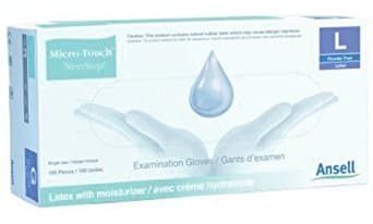 Ansell Perry 3203 Micro-Touch Nextstep Gloves Latex PF large 100/bx