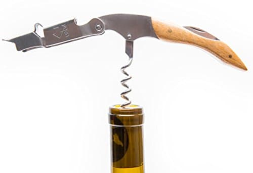 Premium Waiters Bamboo Corkscrew - KitchenInstrument Brand