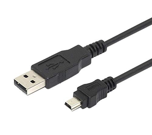 iparn USB 2.0 A to Mini 5 pin B Cable for External HDDS/Camera/Card Readers (100cm - 3Foot -1M)