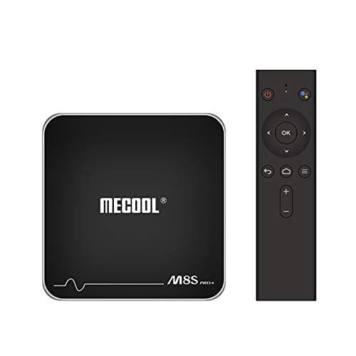Android TV Box, 2018 Newest Model MECOOL Android 7.1 Smart Box with Amlogic S905W Quad Core, 2GB RAM 16GB ROM and Suport HDMI H.265 WiFi 2.4GHz