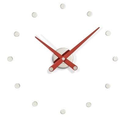 Rodon Mini L Clock Hand Finish: Red Lacquered