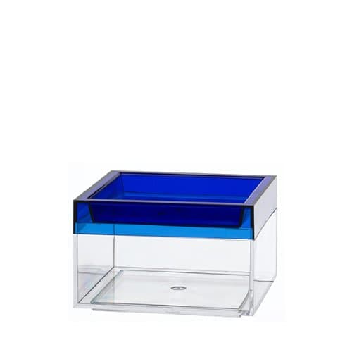 AMAC Stacking Canisters, 2 1/2 in. Blue set of 3