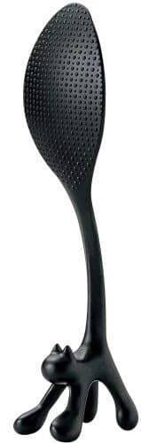 Stand Cat Rice Paddle / Scoop Black
