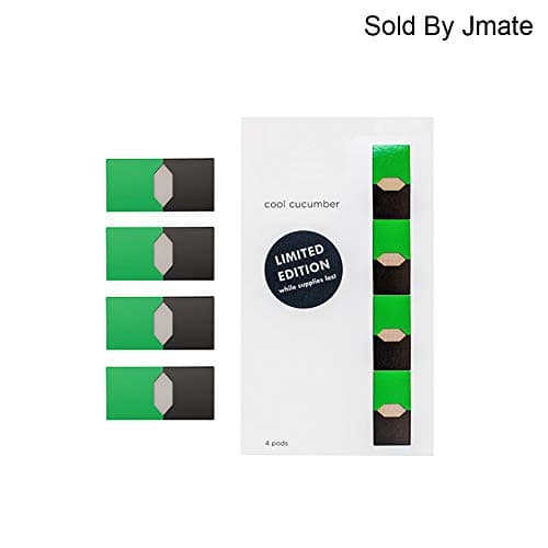 Multiple Choice 4 Pcs A Pack Compatible Pods For J-U-U-L (cool cucumber)