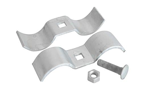V Gard Saddle Clamp 1-5/8"Galvanized,Without Burr,Bagged