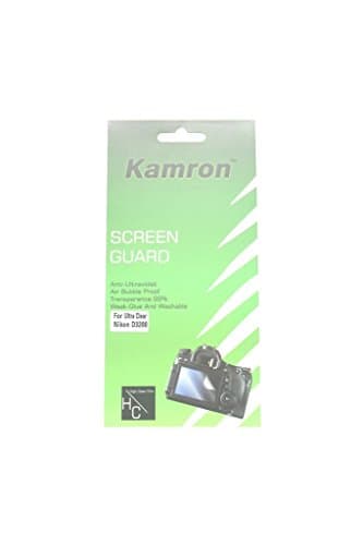 Kamron Scratchgard Anti-Ultraviolet Screen Protector for Nikon D3200 / D3300 / D3400