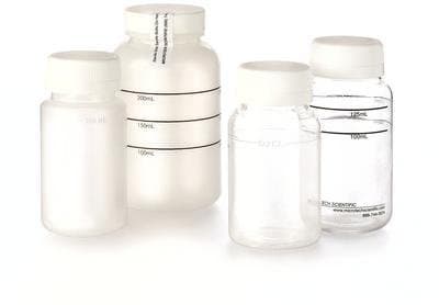 P156-250PE - Polypropylene Bottle, with 50 mg Tablet - Coliform Sampling Bottles, I-Chem - Case of 228