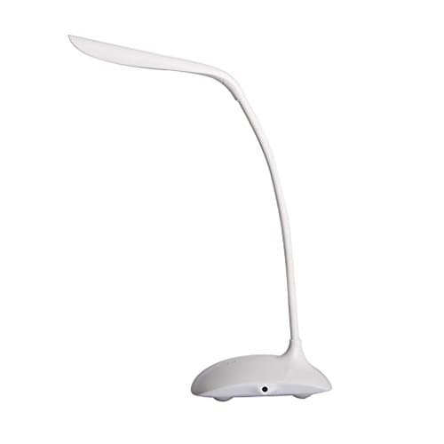 GenLed Lighting Ever Flexible USB Rechargeable, 3 Mode Touch Modern LED Desk Lamp, Reading Lamp, Book Light, Task Light, Pure White
