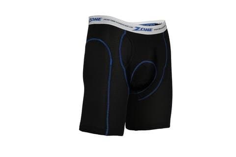Zone Long-Ride Performance Shorts with Coolmax Padding for Motorcycle Riders (Large - Waist Size 41-44)