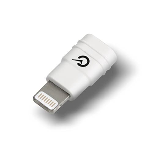Volts Micro USB to Lightning Adapter [Apple Certified] White