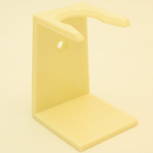Badger Shaving Brush Drip Stand - White/Beige