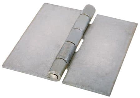 2.0 Lg. x 2.00 Open Width, .060 Leaf Thk., .120 Pin Dia., Southco Butt Hinges, Steel (1 Each)