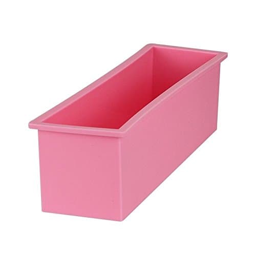 Loaf Pan Baking Bread and Large Cakes L Rectangle Brick Soap Pastry Toast Bread Loaf Cake Non Stick Silicone Mold Bakeware 1.2L 26cm x 7cm x 7.8cm 1 Pcs