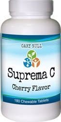 Gary Nulls Suprema C Cherry Chewable - 180 Tablets by Gary Null