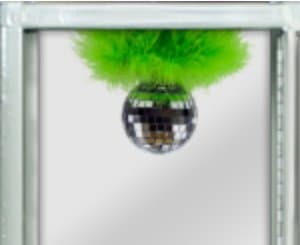 Luv Ur Locker Disco Ball Lighting - Lime Green