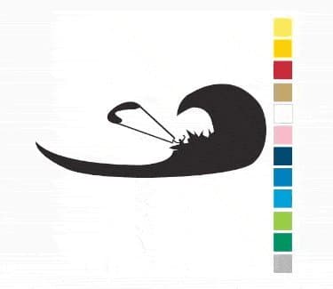 Kitesurfing Sticker - Smack!