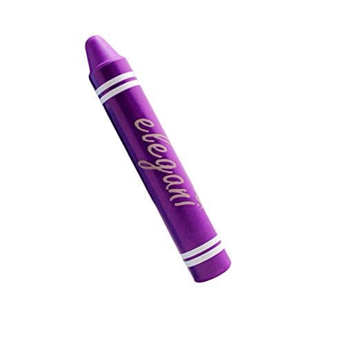 ELEGANI Digital Kids Crayon Stylus for Touch Screen iPhone Android Tablet iPad/Crayon style fun stylus for writing, drawing and gaming (PURPLE)
