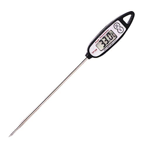 GOWOW Digital Candy Thermometer LCD Screen Stainless Digital Cooking Thermometer with Instant Read for Kitchen and BBQ ,Food Meat Vegetable