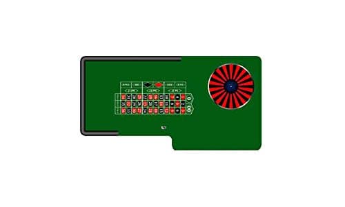 USA Gaming Roulette Table Felt, Professional (Blue)