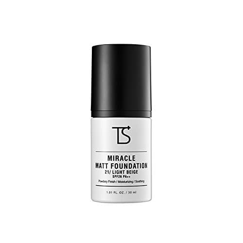 [Trouble Solution] Miracle Matt Foundation #21 Light Beige (SPF26 / PA++) for oil-water balanced, mattifying skin for oily skin (0.23 fl. oz. / 7 ml)