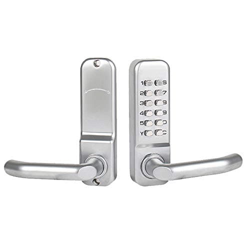 GAOPIN Smart lock - Password Door Locks Digital Mechanical Code Keypad Password Keyless Door Lock Zinc Alloy Waterproof