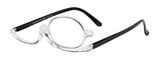I Heart Eyewear Make-up Reader: Clear/Black, +4.00