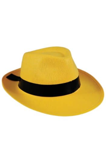 HM Smallwares Yellow Fedora Hat