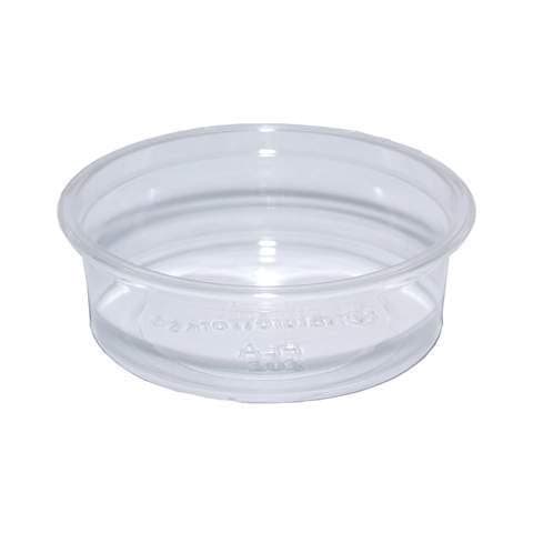 2oz Plastic Portion Pot (50-2000 Pcs) Food Storage Containers With Lids, Sustainable Deli Pot, Recyclable Ice Cream Tubs, Plastic Bowl With Lids, Transparent Microwaveable Freezable Cup, Eco-friendly
