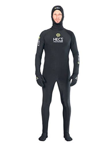 HECS Aquatic Dive Skin - Black - Xlarge