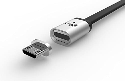 aMagic MagCable - Micro USB Magnetic Charging Cable for Micro USB Smart Phone Included 1 Cable & 2 Tips (1 Meter Cable Long)